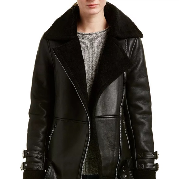 Walter Baker Jackets Coats Walter Baker Bria Leather Jacket Poshmark